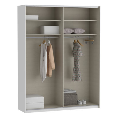 Tangie 2 Door Manufactured Wood Wardrobe