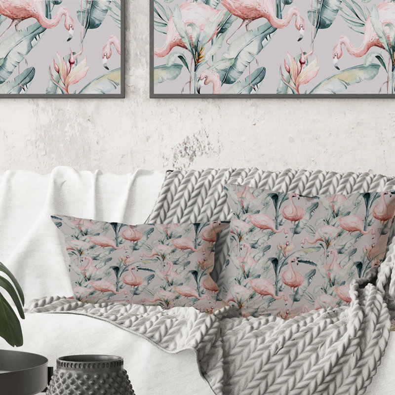 Coussin Tropical, 16 po x 16 po