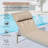 Outdoor Patio Chaise Lounge (3): Aluminum Pool Chairs With Side Table. Khaki Color. Fabric. 5 Adjustable Reclining Positions, . Frame, Protected. For Beach, Yard, Balcony. Space