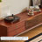 Retro design simple solid wood TV cabinet