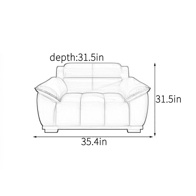 Chaise d'appoint simple