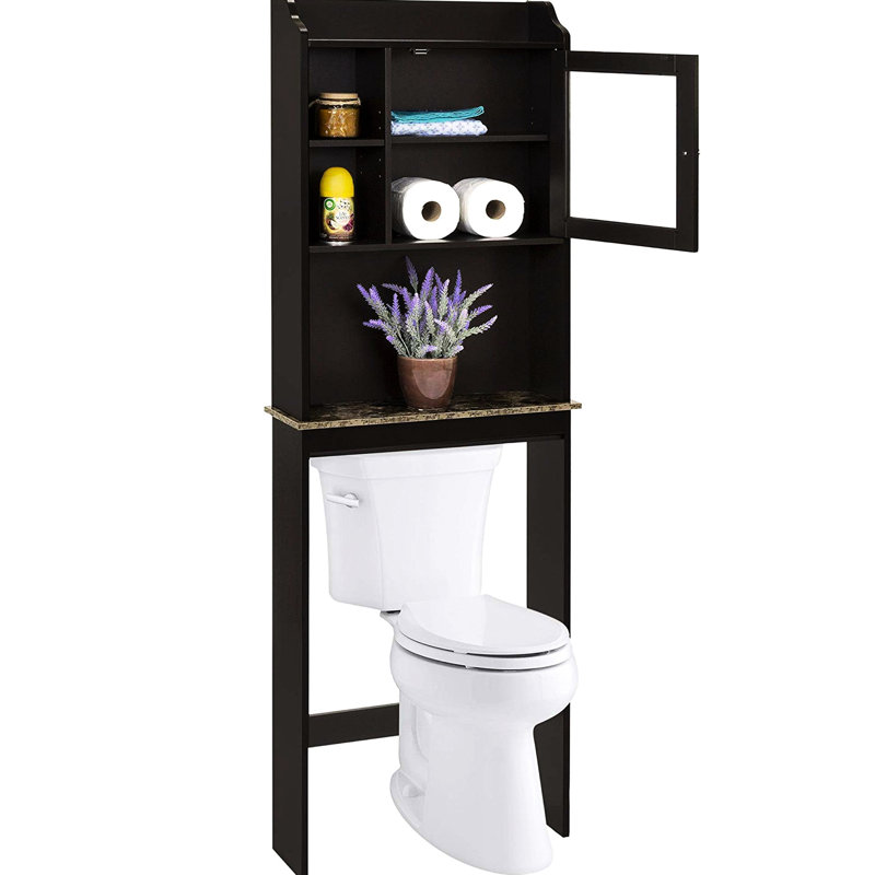 Armoire au-dessus de la toilette pour salle de bain - Améliore le rangement et l'apparence