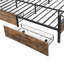 Metal Storage Bed