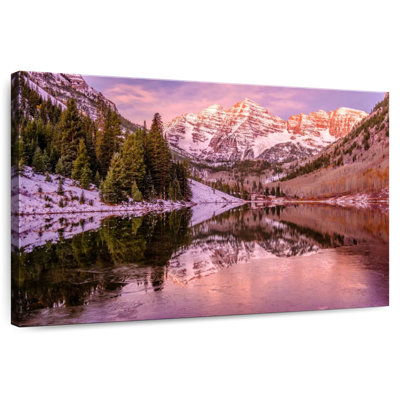 Alvord Maroon Bells Pink Sunrise