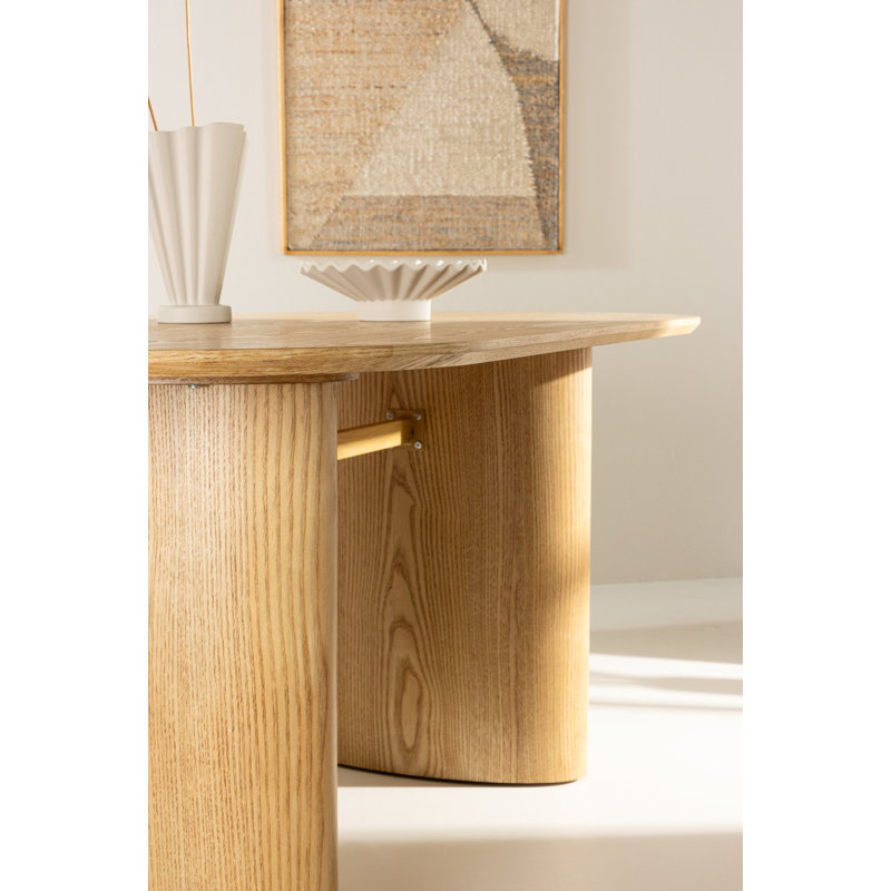 Larned Oval Dining Table, Nature