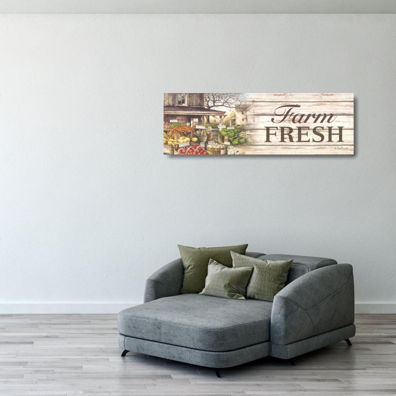 Farm Fresh, 13" H x 40" W