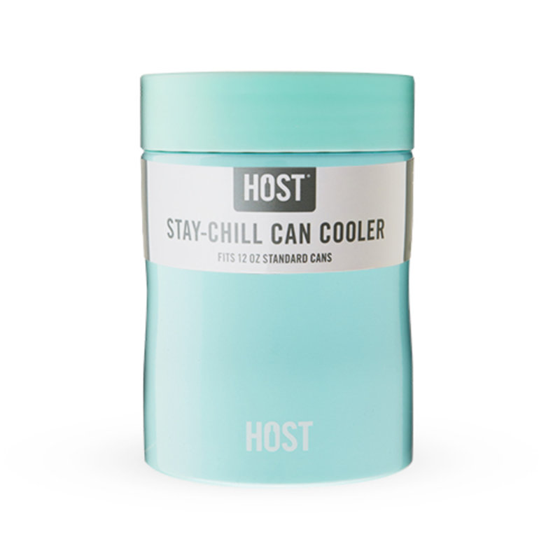 Stay-Chill Slim Can Cooler, 4.75" H x 3.5" W x 3.5" D, Sky Blue