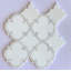 Water Jet 15" x 15" Marble Mosaic Tile