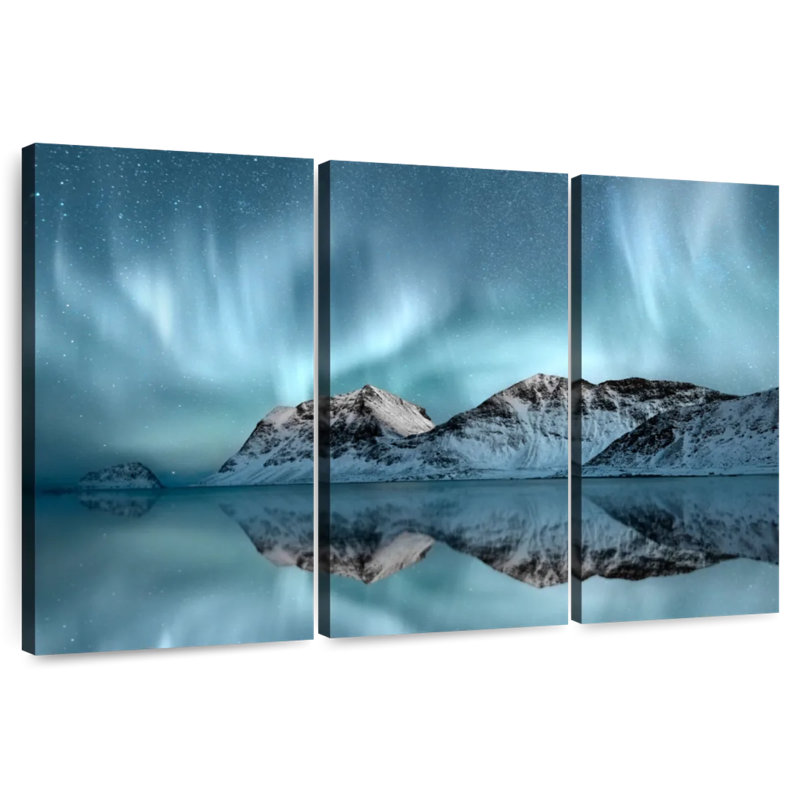 Alvord Nordland Northern Lights, H 36 po x l 57 po