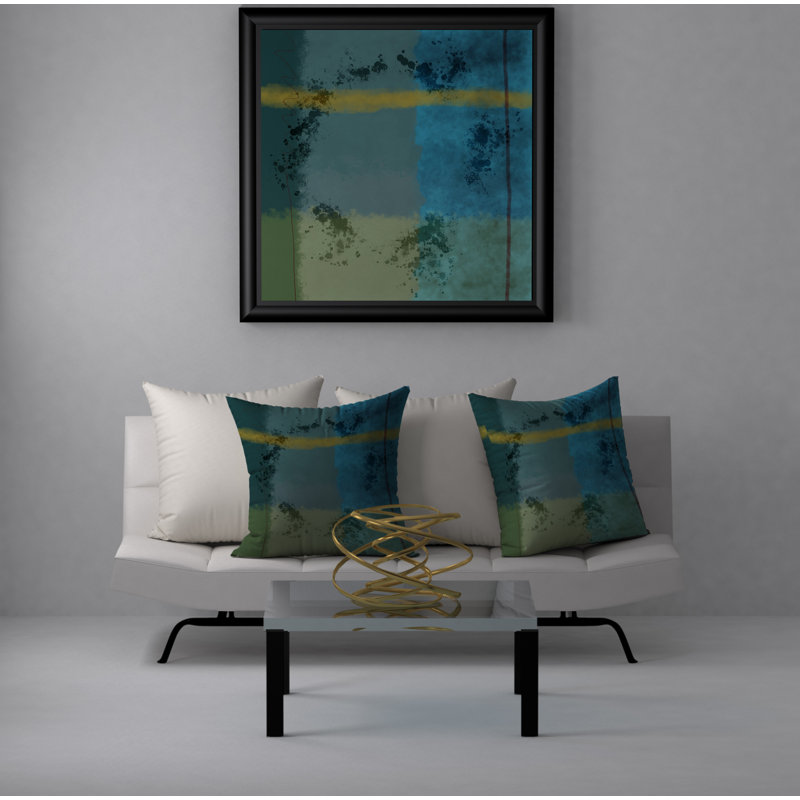 Couvre-oreiller carré généreux Treasure, 24 po x 24 po