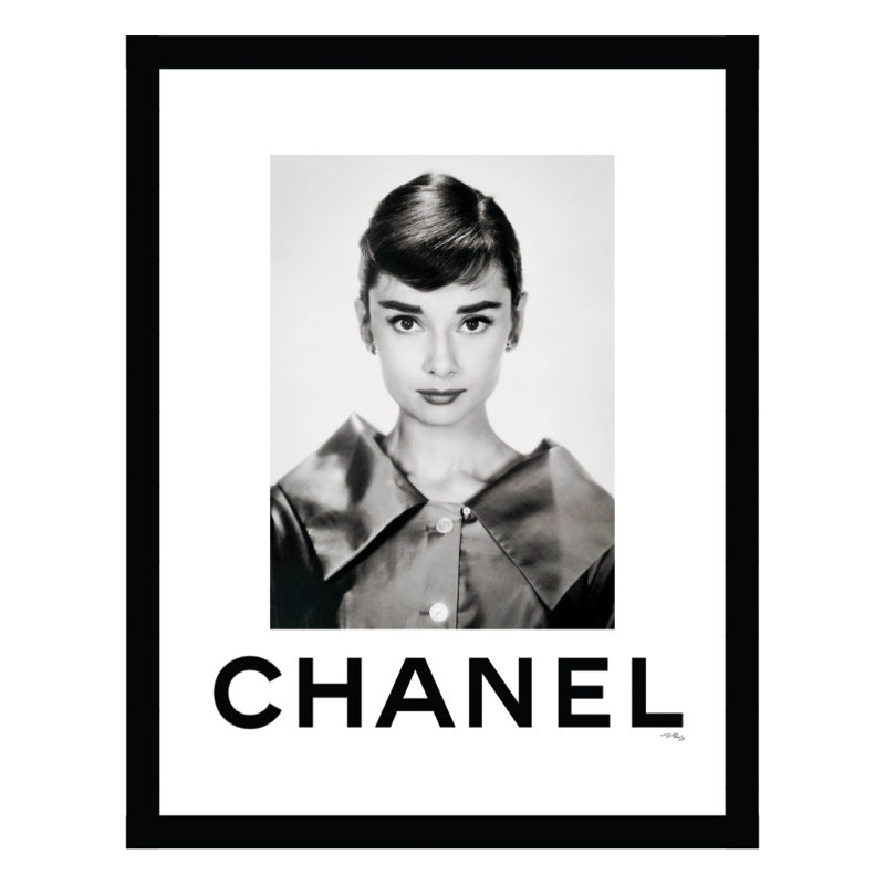 Audrey Hepburn, mode encadrée
