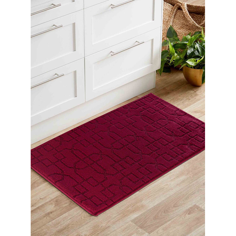 Greenlawn Non-Slip Doormat, Navy, 40cm W x 60cm L