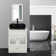 24'' Single Bathroom Vanity with Manufactured Wood Top with Mirror
