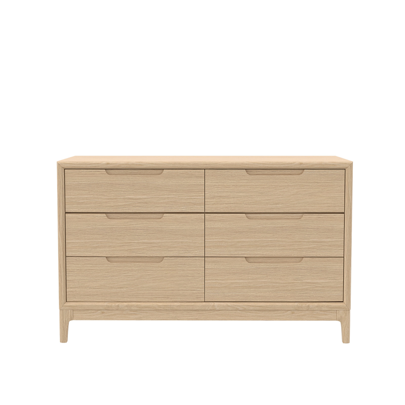 Rise June 60" Dresser, Light Oak