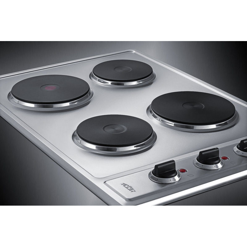 Summit Appliance 30" Electric 4 Burner Cooktop