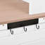 Banc de rempotage rustique Doodle 50,2 pouces avec tablettes réglables et bois de sapin durable