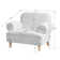 Ensemble de 2 fauteuils d'appoint Piasa Opal