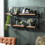 Derik Teak Solid Wood Floating Shelf