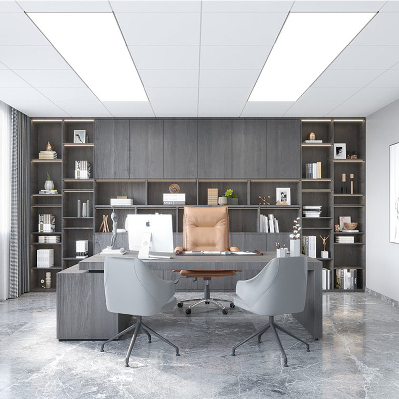 Dimmable Rectangle Flat Panel Ceiling Light, 1.4" H x 47.8" W x 11.9" D