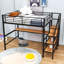 Lit mezzanine double avec tablettes Vanduser de Mason & Marbles-1069805556