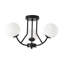 Plafonnier semi-encastré 3 lumières Spoutnik-1056280688