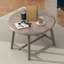 Table de salle à manger ronde extensible en bois naturel Trexm-121068958