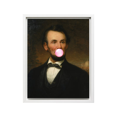 Abraham Lincoln Pink Bubble Gum