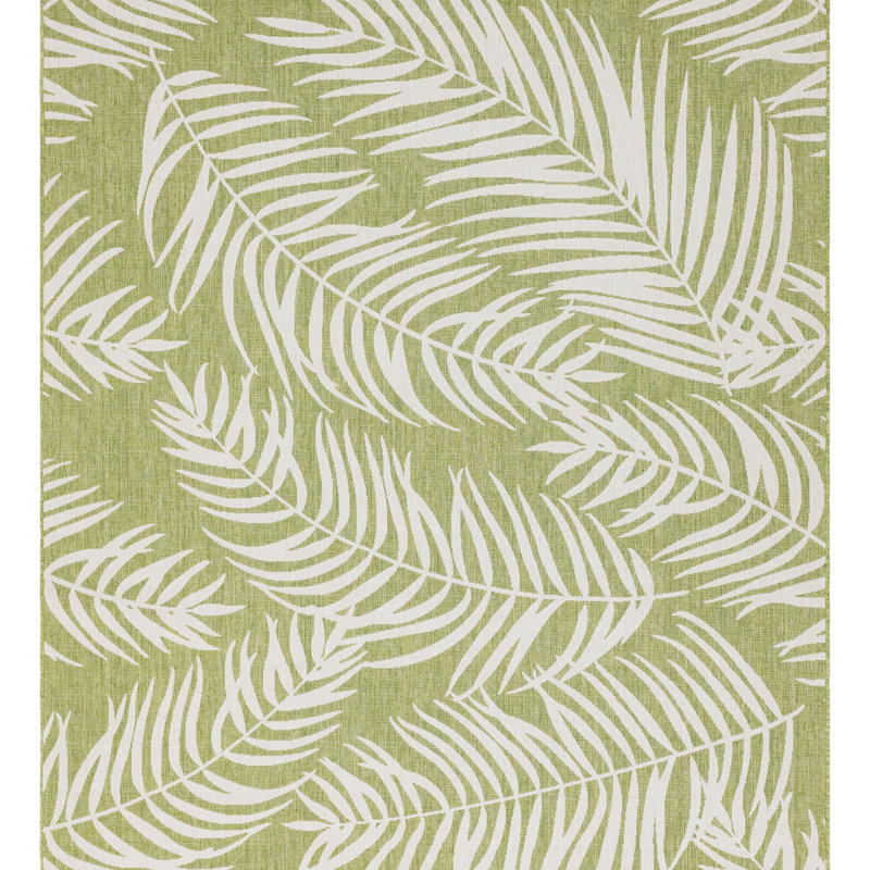 Amanda Floral Indoor / Outdoor Rug, Rectangle 9' x 12'