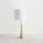 Rome Table Lamp - White-113970074