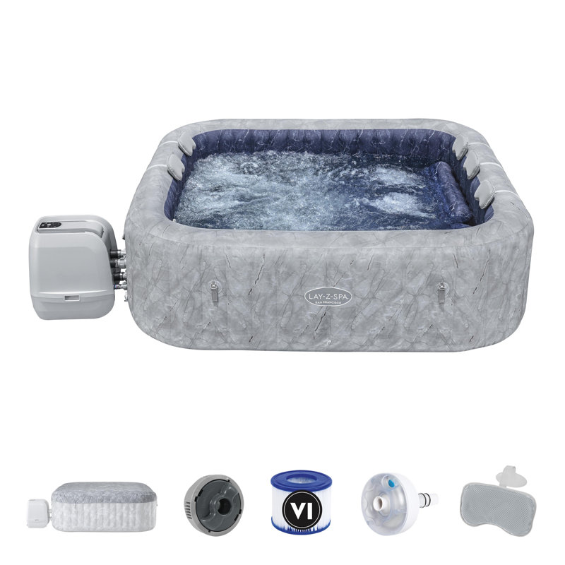 San Francisco Maxhold Energysense Smart Luxe Hydrojet Pro 7 Grey Marble
