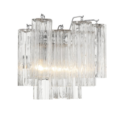 Steel Flush Mounted Sconce