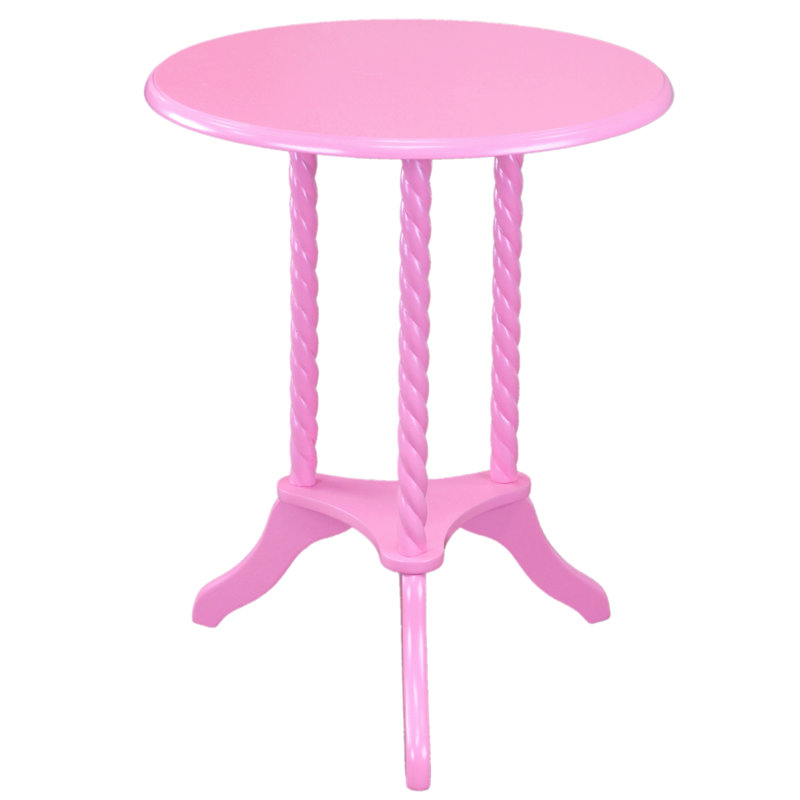 Harlen End Table, Pink