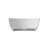 Fslefay 51'' Freestanding Bathtub Solid Surface Deep Soaking Tubs