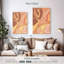 Marbre liquide Avery brun or-108440558