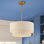 Lustre tambour à 3 lumières à intensité variable Orean