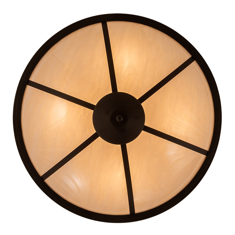 4 - Light Semi Flush Mount