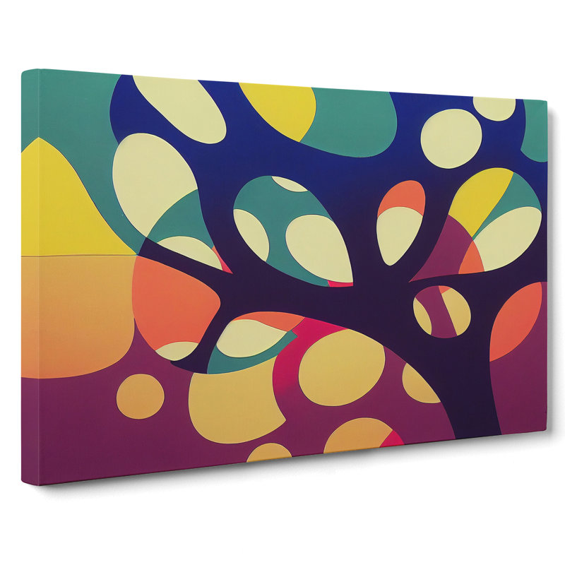 Stimulating Abstract Tree - Wrapped Canvas