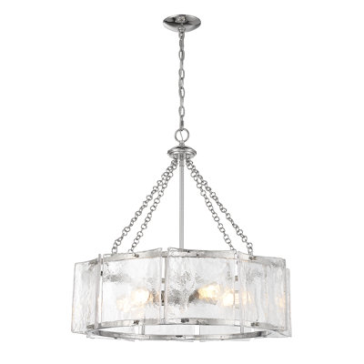 Genry 5-Light Hubbs in Polished Nickel