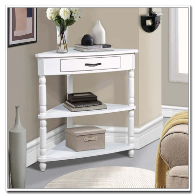 33.8'' Small Triangle Corner Table