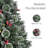 3' Pre-Lit Pine Christmas Tree