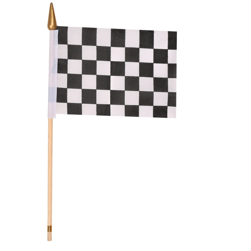 Everrs Double Sided Polyester House Flag, 4" H x 6" W