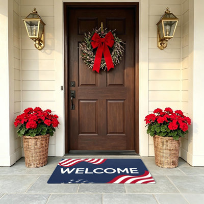 Tapis d'entrée 24 po x 36 po Welcome