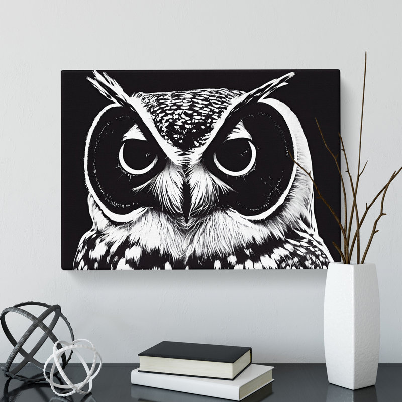 Striking Owl Art Vol.1 - Wrapped Canvas