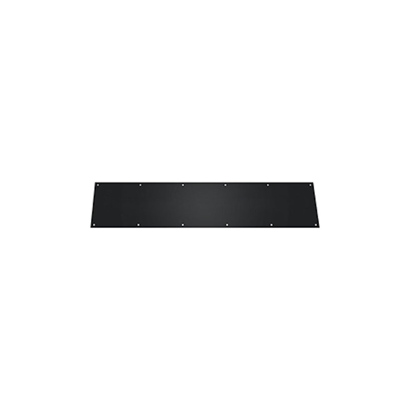 Deltana KP834U19 KP834 Kick Plate 8" x 34" Stainless Steel Paint Black