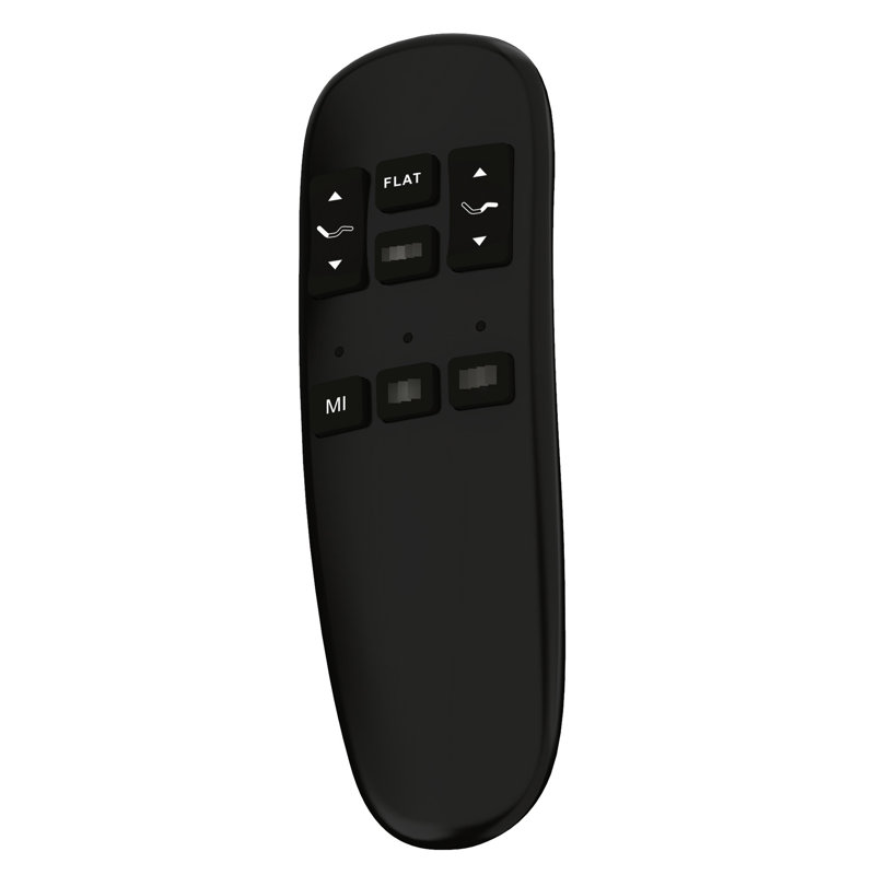 Lit gris avec base en métal réglable zéro, télécommande sans fil pour une expérience personnalisée Taille de base réglable, métal, gris, confort amélioré