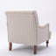 Chaise d'appoint, chaise rembourrée, chaise avec accoudoirs, chaise de chambre à coucher