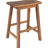Walnut Counter Height Stools - Rustic , Space Conscious  2 Small Area Dining Stools, Surface Finish