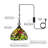 Bobby 1 - Light Matte Black Dome Pendant-1883369820