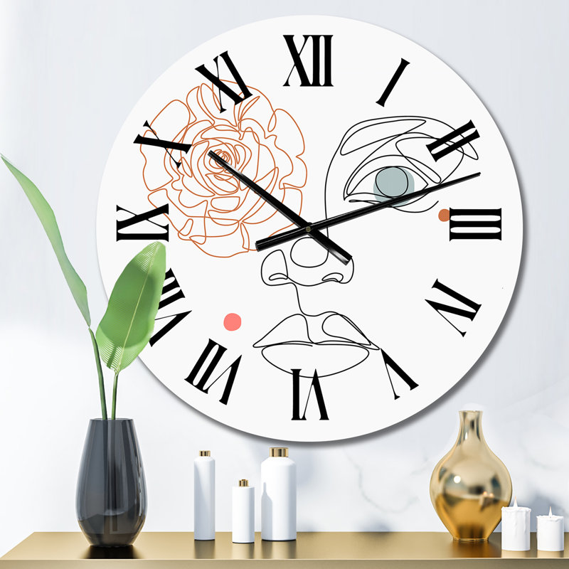 Horloge murale glamour, Petit