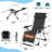 Upgrade Zero Gravity Chair with Removable Seating Cushion, Armrest Mat, Headrest & Tray